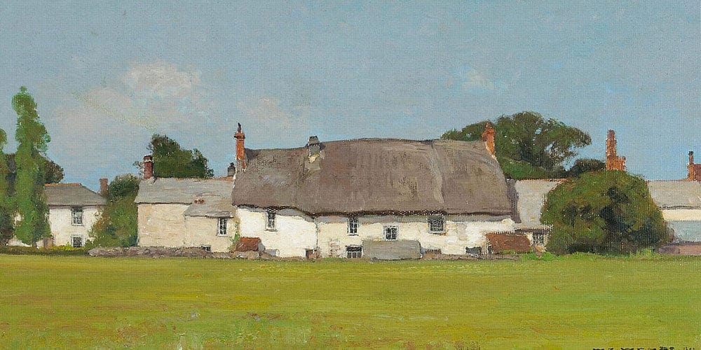 Summer In The Country 1902 By William Wendt Fine Art Print