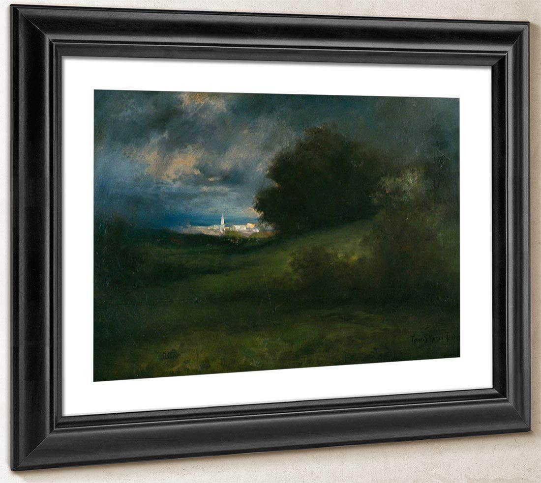 Summer Storm By Thomas Moran Fine Art Print