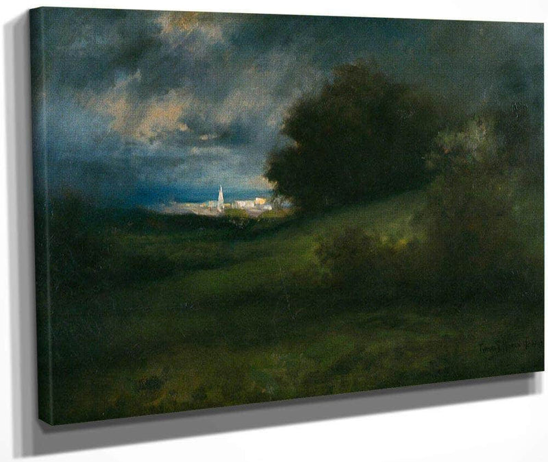 Summer Storm By Thomas Moran Fine Art Print