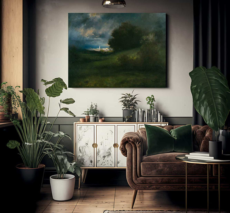 Summer Storm By Thomas Moran Fine Art Print