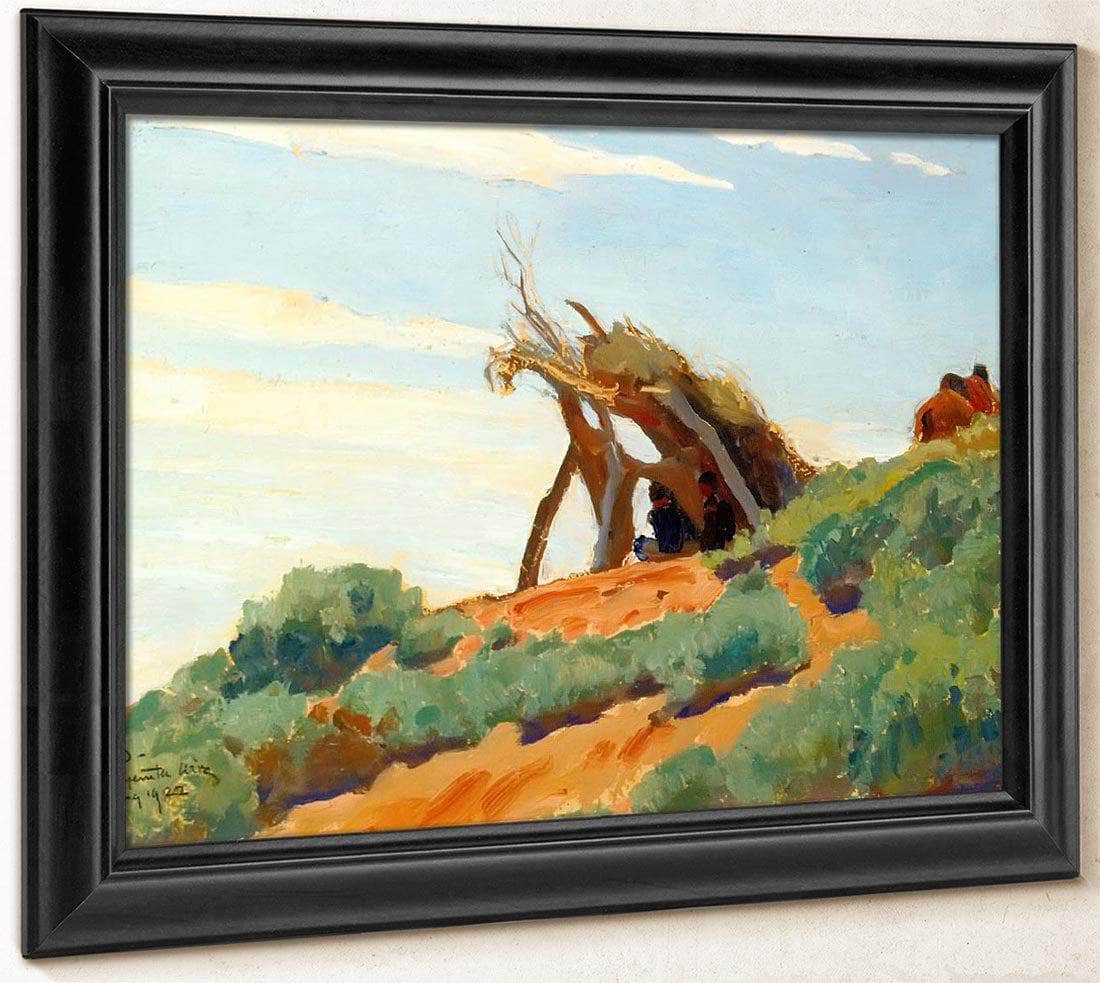 Summer Sun Shelter By Maynard Dixon Fine Art Print