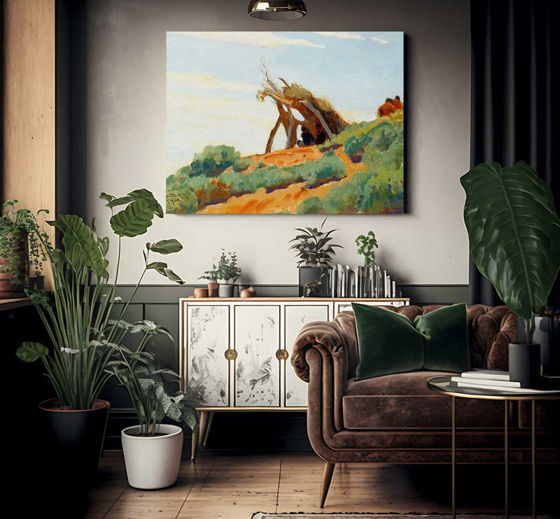 Summer Sun Shelter By Maynard Dixon Fine Art Print