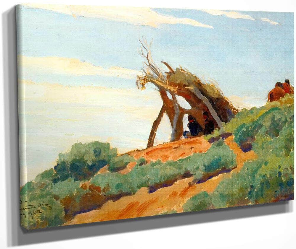 Summer Sun Shelter By Maynard Dixon Fine Art Print