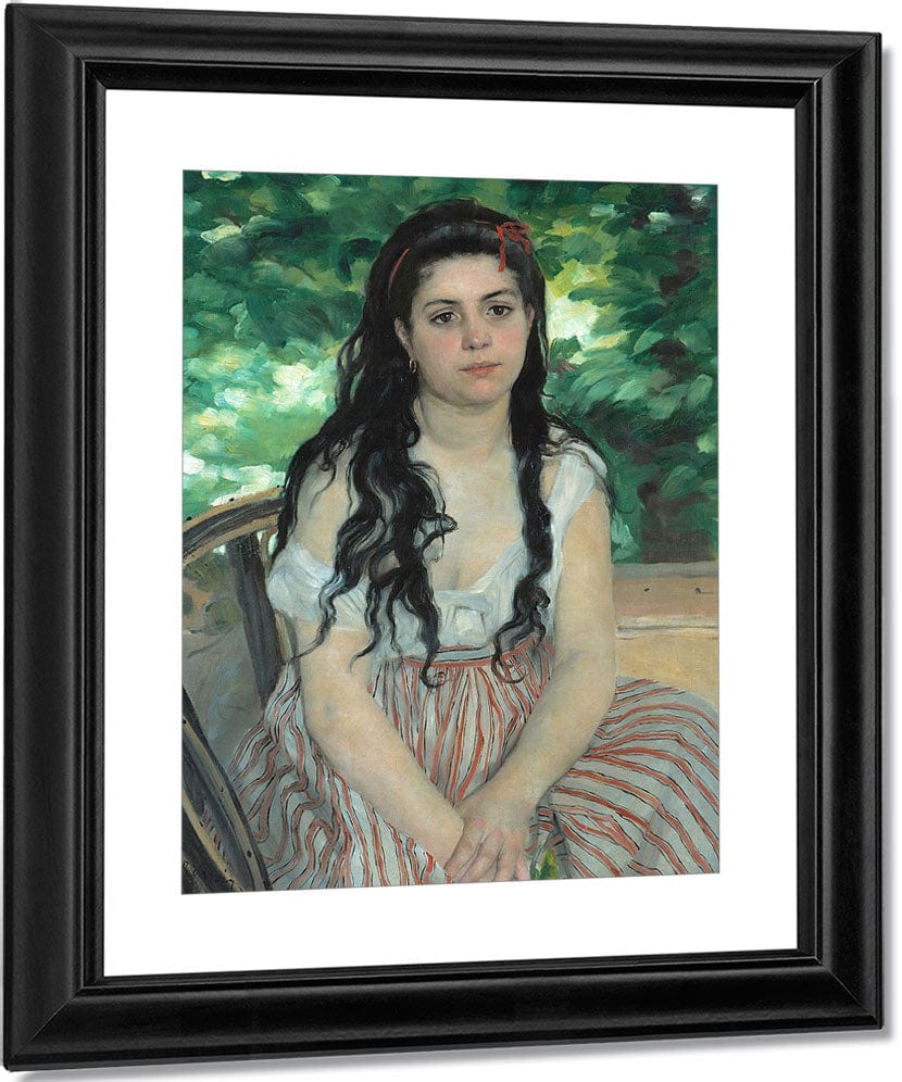 Summer The Bohemian 1 By Pierre Auguste Renoir Fine Art Print