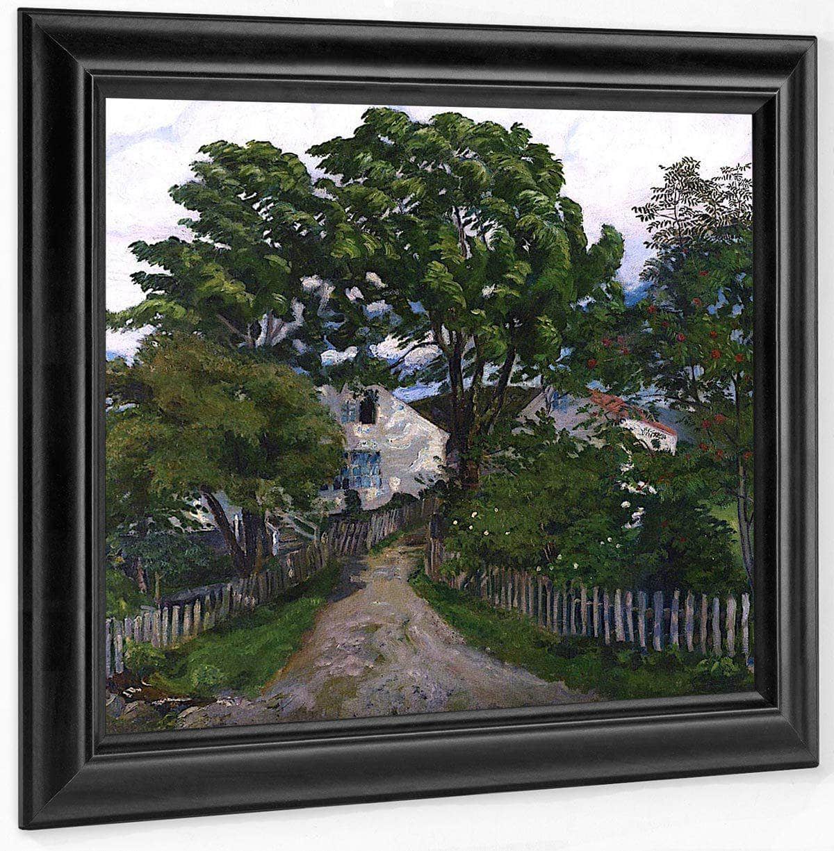 Summer Wind, Jølster Parsonage By Nicolai Astrup Fine Art Print