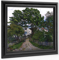 Summer Wind, Jølster Parsonage By Nicolai Astrup Fine Art Print