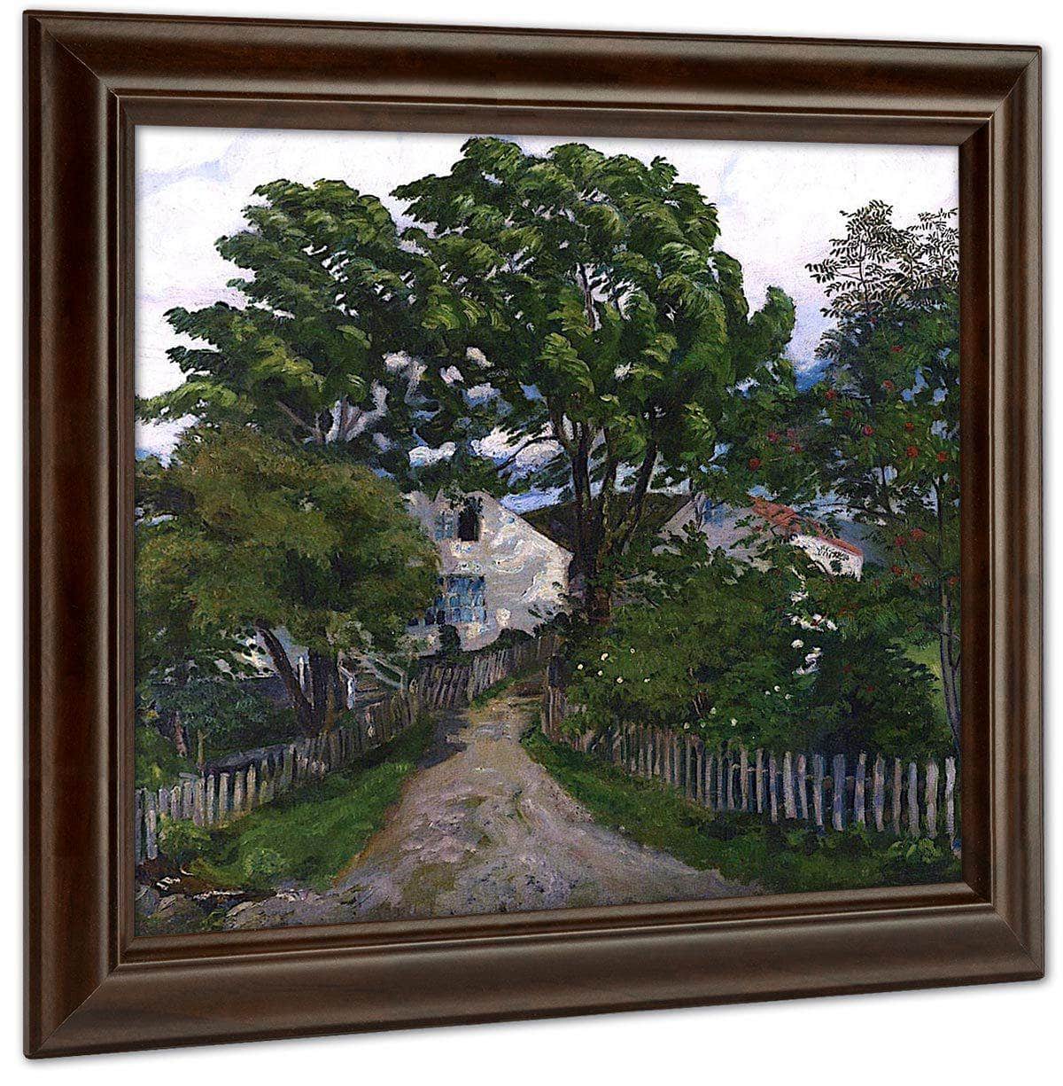 Summer Wind, Jølster Parsonage By Nicolai Astrup Fine Art Print