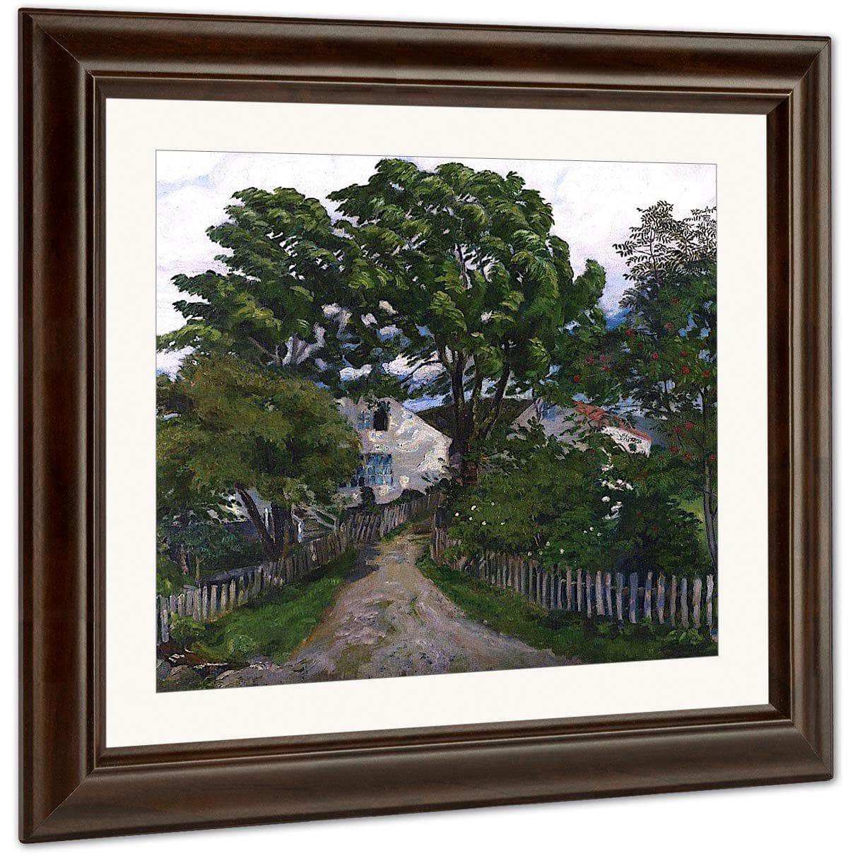 Summer Wind, Jølster Parsonage By Nicolai Astrup Fine Art Print