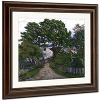 Summer Wind, Jølster Parsonage By Nicolai Astrup Fine Art Print