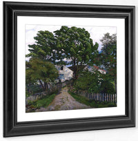 Summer Wind, Jølster Parsonage By Nicolai Astrup Fine Art Print