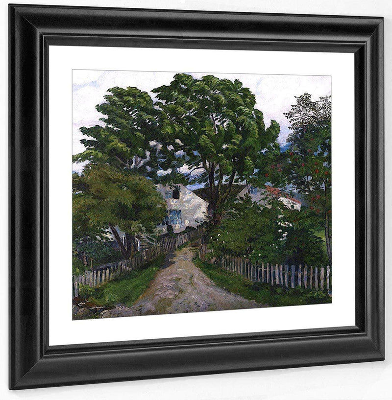 Summer Wind, Jølster Parsonage By Nicolai Astrup Fine Art Print