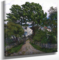 Summer Wind, Jølster Parsonage By Nicolai Astrup Fine Art Print