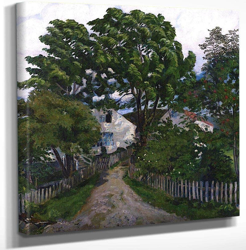 Summer Wind, Jølster Parsonage By Nicolai Astrup Fine Art Print