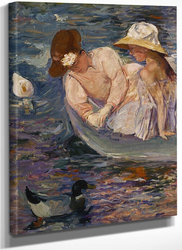 Summertime By Mary Cassatt Fine Art Print