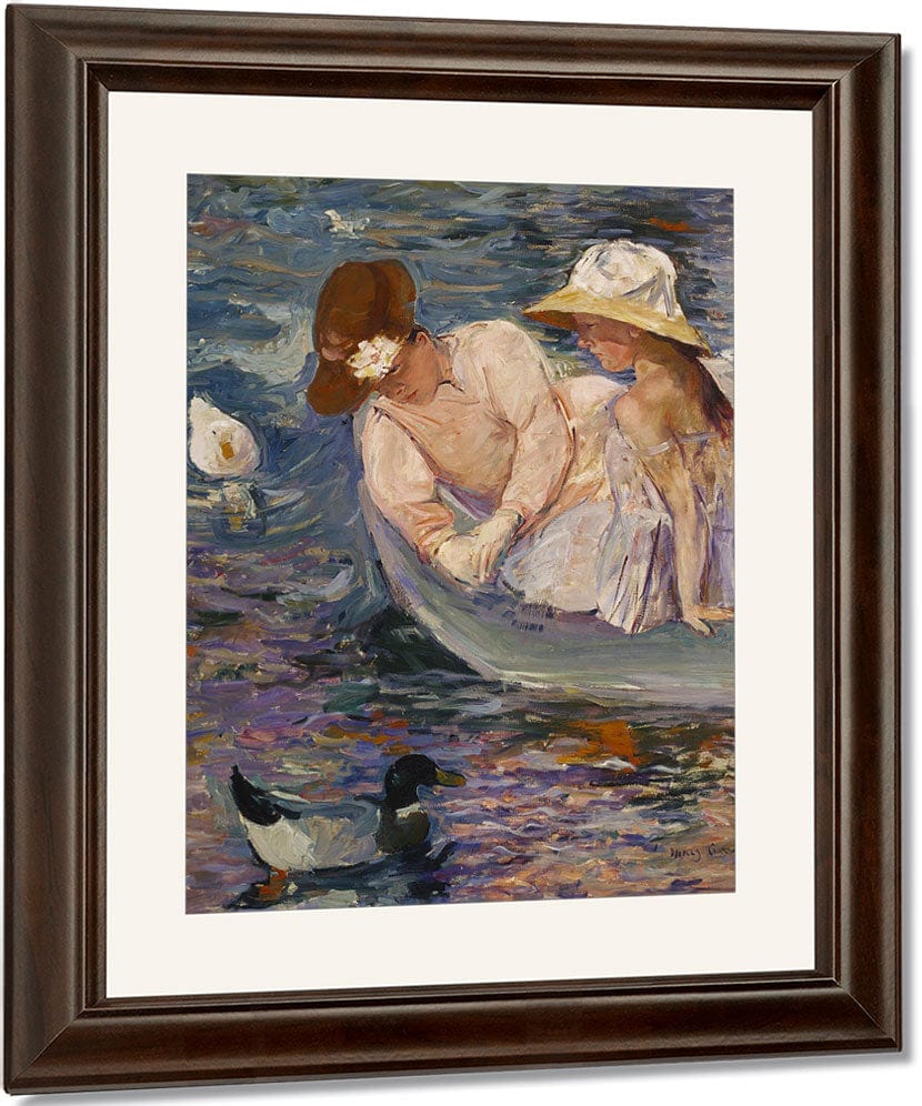 Summertime By Mary Cassatt Fine Art Print