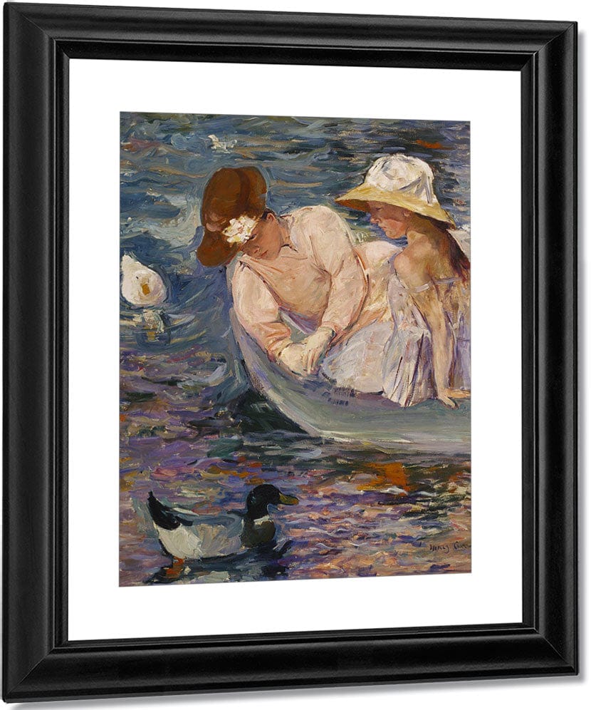 Summertime By Mary Cassatt Fine Art Print