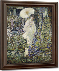 Sun And Wind By Frederick Carl Frieseke Fine Art Print