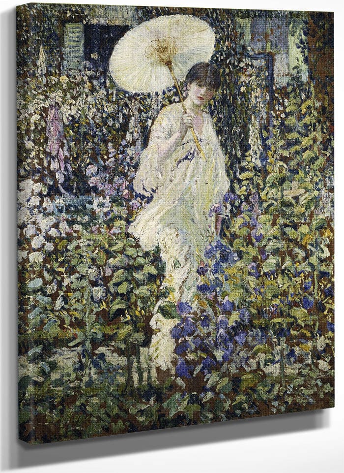 Sun And Wind By Frederick Carl Frieseke Fine Art Print