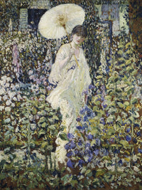 Sun And Wind By Frederick Carl Frieseke Fine Art Print