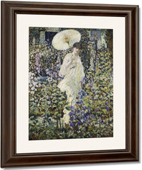 Sun And Wind By Frederick Carl Frieseke Fine Art Print
