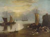 Sun Rising Through Vapour By Joseph Mallord William Turner Fine Art Print
