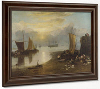 Sun Rising Through Vapour By Joseph Mallord William Turner Fine Art Print