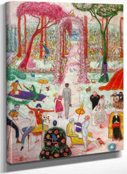 Sunday Afternoon In The Country By Florine Stettheimer Fine Art Print