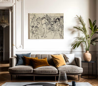 Sunday Promenade In Spain By Francis Luis Mora Fine Art Print