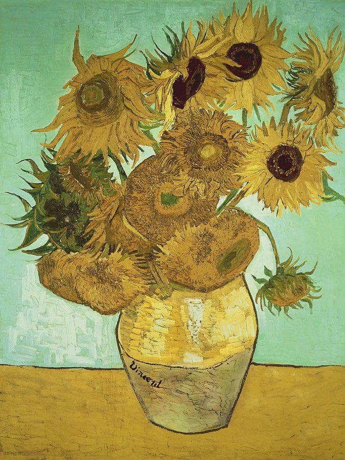 Sunflowers 2 By Vincent Van Gogh Fine Art Print