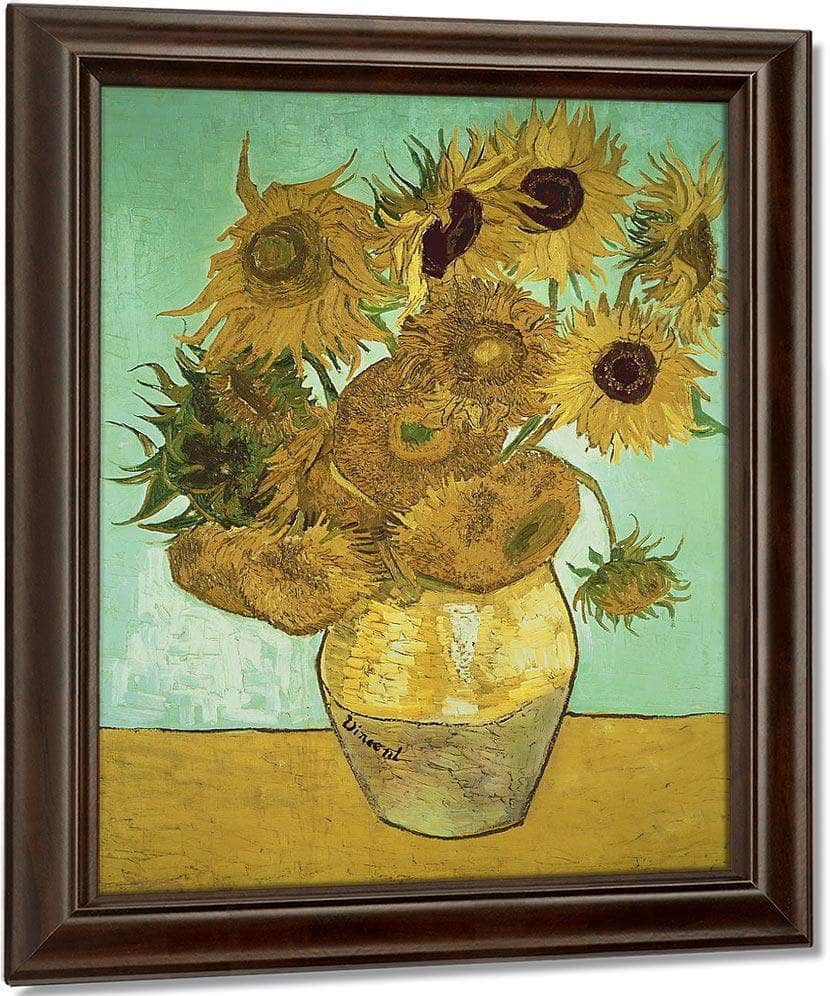 Sunflowers 2 By Vincent Van Gogh Fine Art Print
