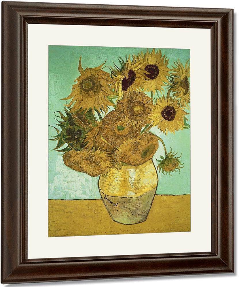 Sunflowers 2 By Vincent Van Gogh Fine Art Print