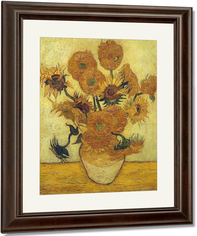 Sunflowers 3 By Vincent Van Gogh Fine Art Print