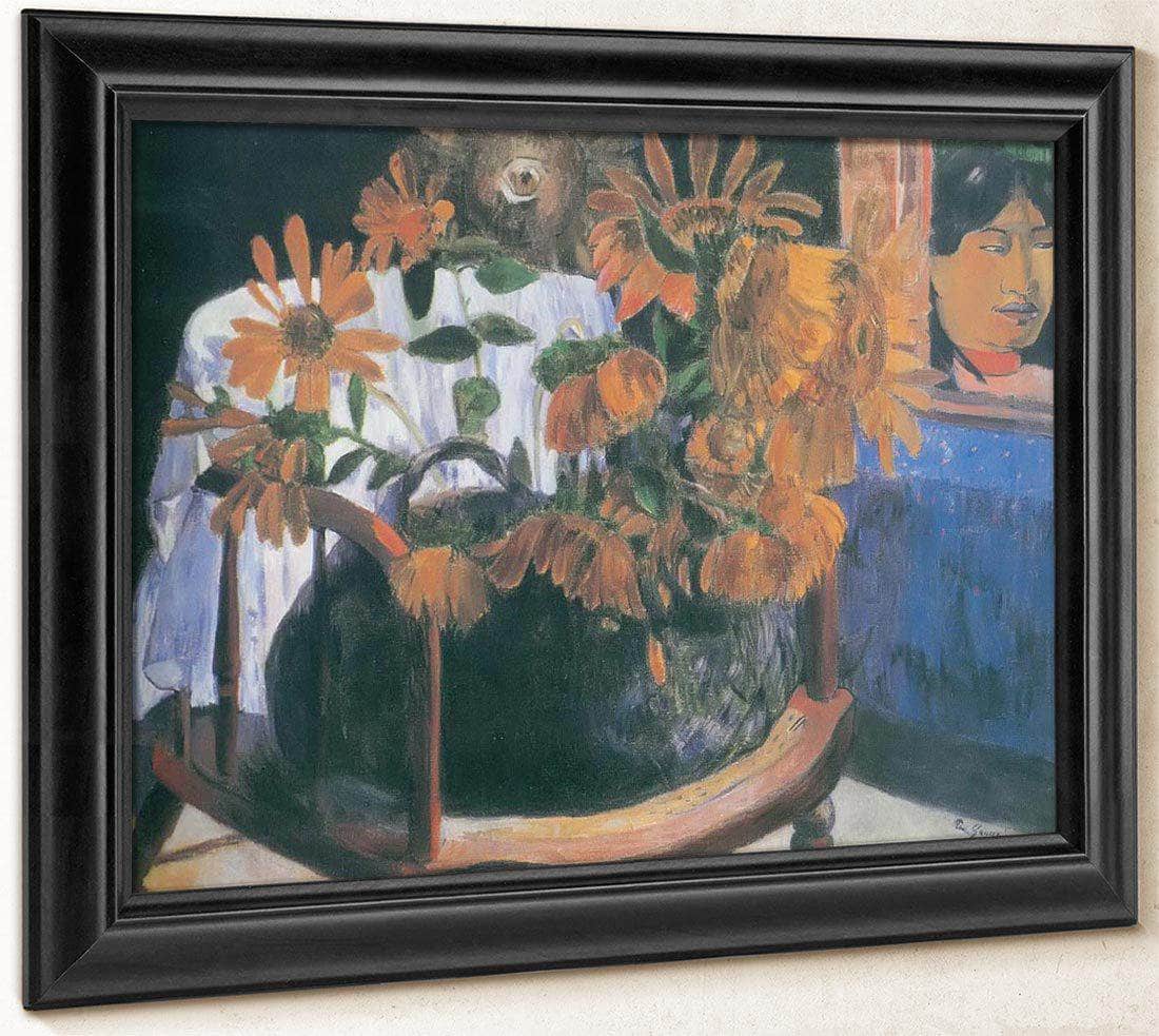 Sunflowers By Paul Gauguin Fine Art Print