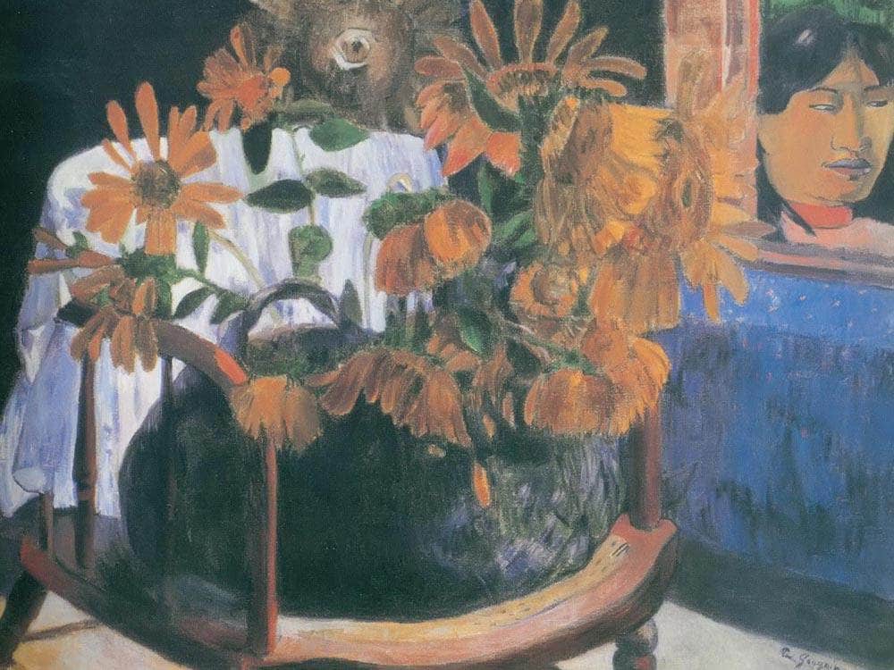 Sunflowers By Paul Gauguin Fine Art Print