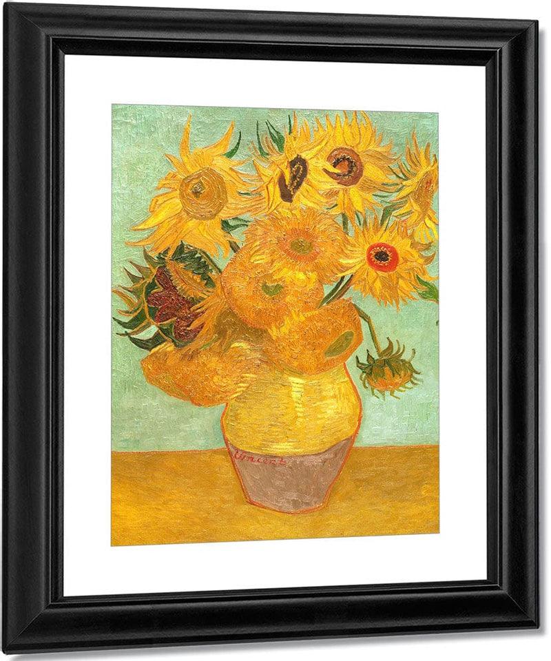 Sunflowers By Vincent Van Gogh Fine Art Print