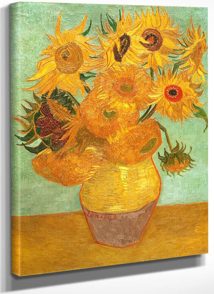 Sunflowers By Vincent Van Gogh Fine Art Print