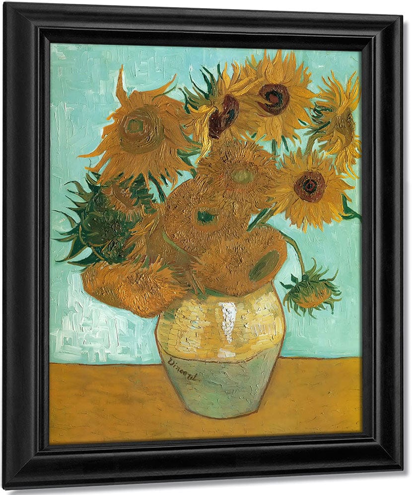 Sunflowers By Vincent Van Gogh By 01 Fine Art Print