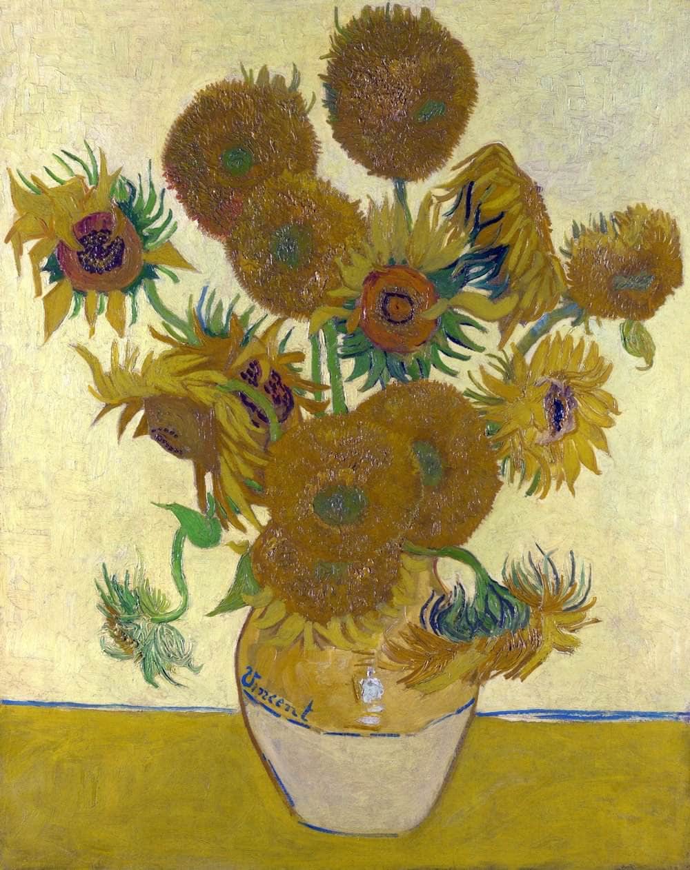 Sunflowers Painting Vincent Van Gogh Canvas Art Fine Art Print