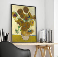 Sunflowers Painting Vincent Van Gogh Canvas Art Fine Art Print