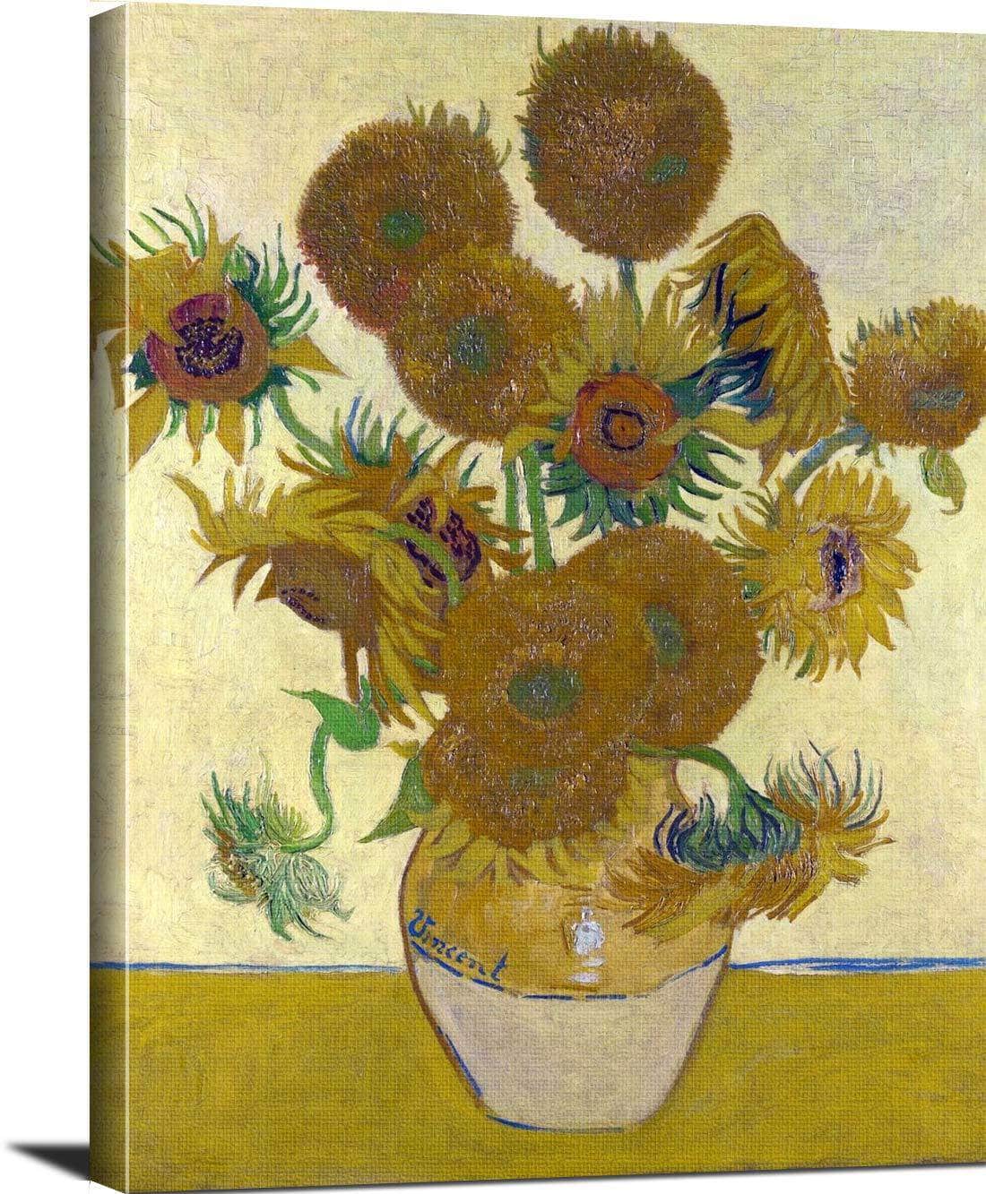 Sunflowers Painting Vincent Van Gogh Canvas Art Fine Art Print