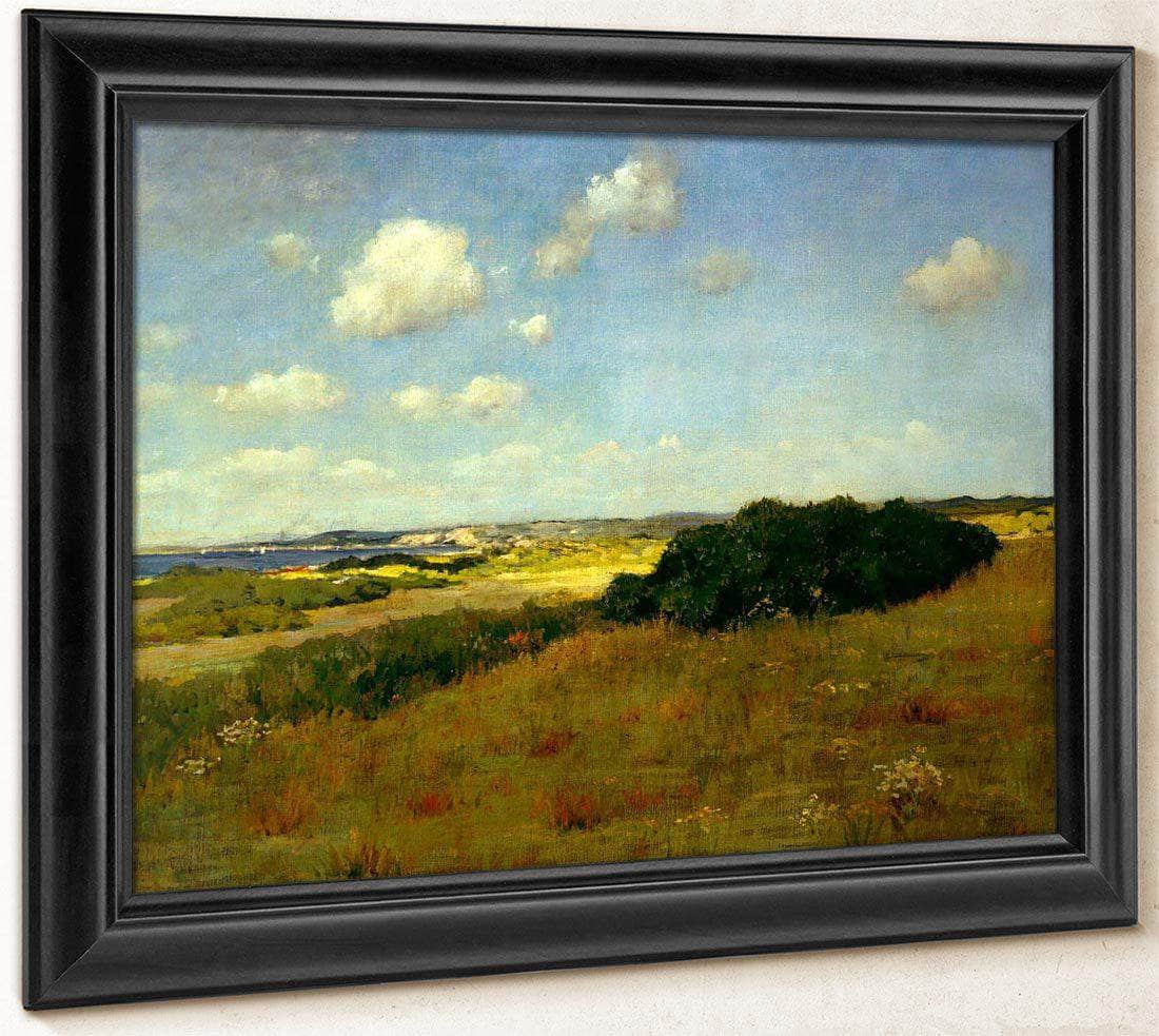 Sunlight And Shadows Shinnecock Hills By Chase William Merritt Fine Art Print