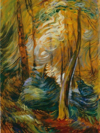 Sunlight In By The By Woods By Emily Carr Fine Art Print