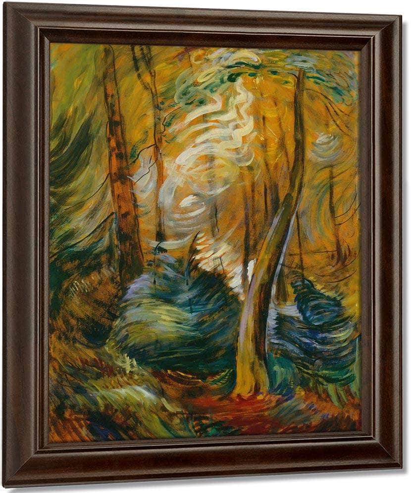 Sunlight In By The By Woods By Emily Carr Fine Art Print