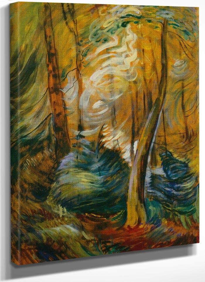 Sunlight In By The By Woods By Emily Carr Fine Art Print