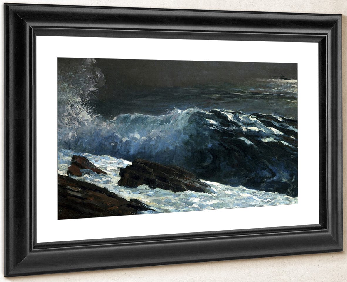 Sunlight On The Coast By Winslow Homer Fine Art Print