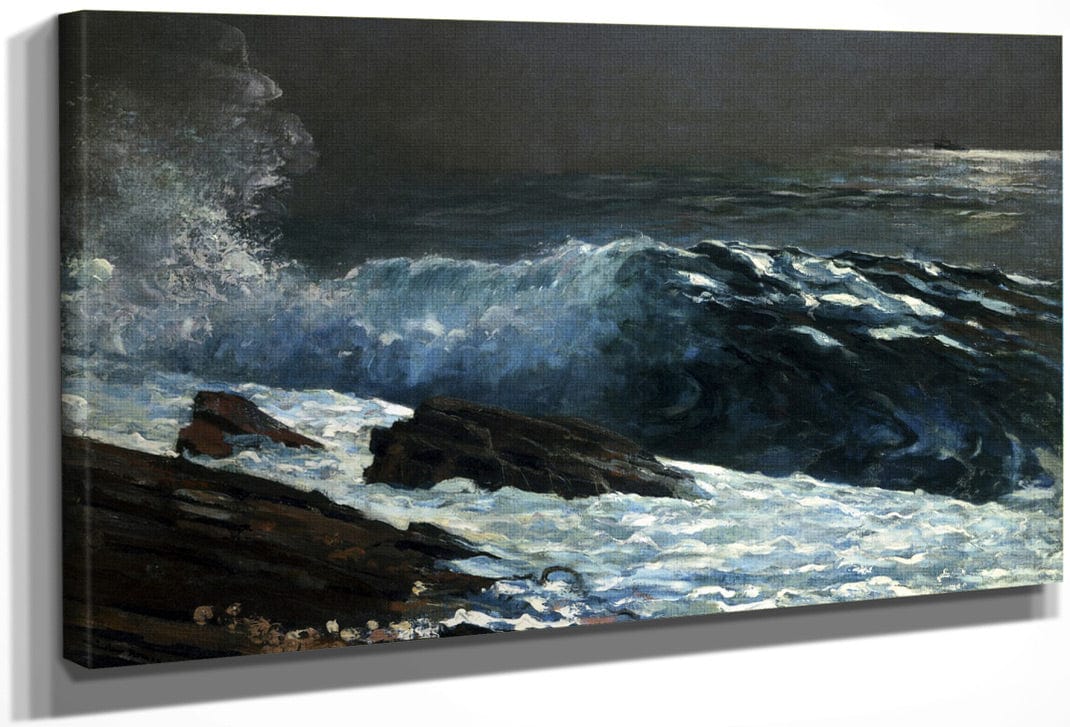 Sunlight On The Coast By Winslow Homer Fine Art Print