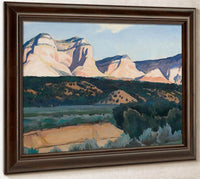 Sunlit Cliffside By Maynard Dixon Fine Art Print