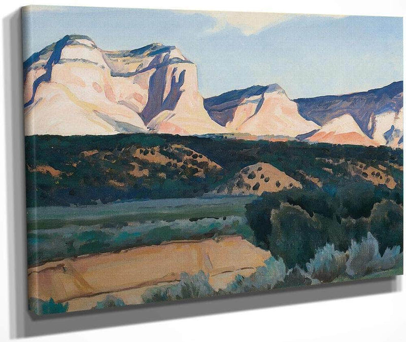 Sunlit Cliffside By Maynard Dixon Fine Art Print