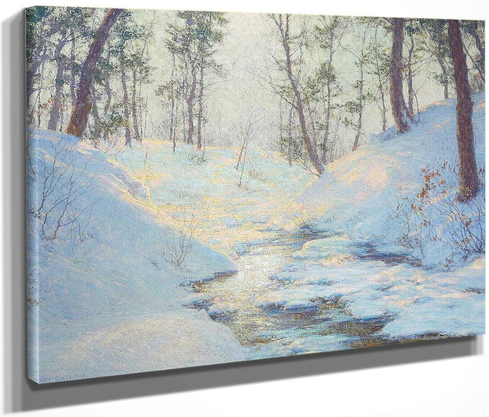 Sunlit Dell By Walter Launt Palmer Fine Art Print