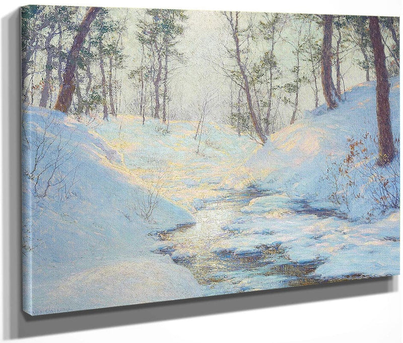 Sunlit Dell By Walter Launt Palmer Fine Art Print